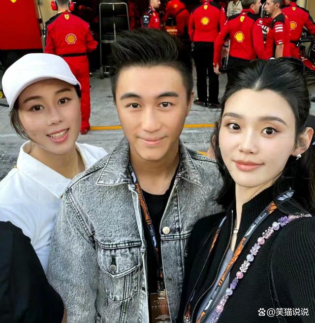 奚梦瑶何猷君在谢霆锋演唱会秀恩爱奚梦瑶何猷君在谢霆锋演唱会撒狗粮，恩爱秀出新高度！